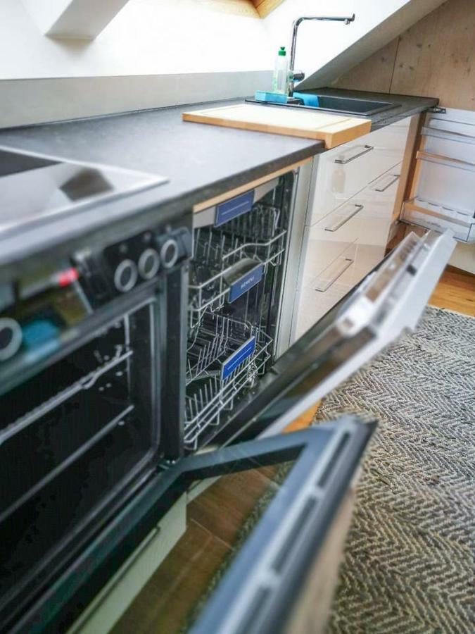Ferienwohnung Abersee Buitenkant foto