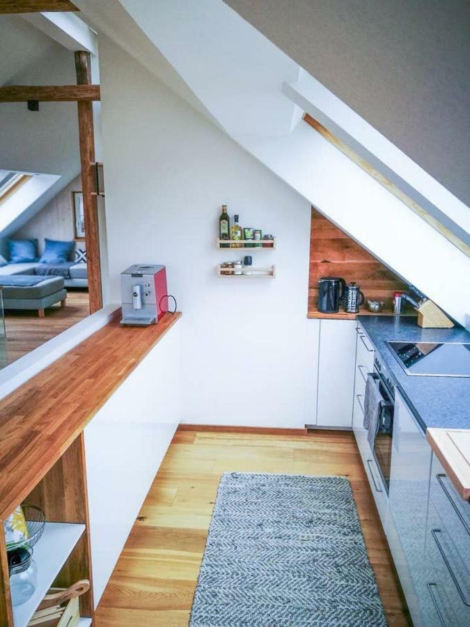 Ferienwohnung Abersee Buitenkant foto
